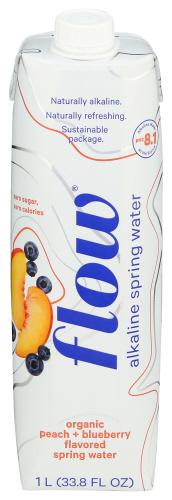 Flow Water Water Alkaln Peach Blbry - 33.8 Fo (12 Units)