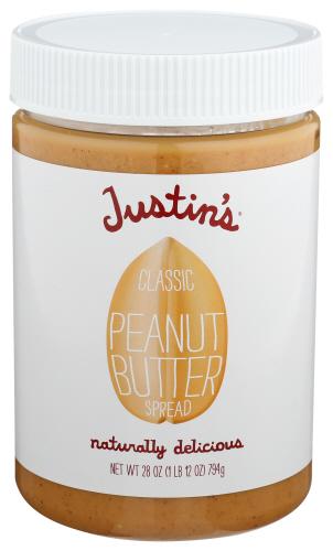 Justins Nut Butter Peanut Classic - 28 Oz (6 Units)