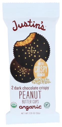 Justins Cup Peanut Buttr Crk Chocolate - 1.38 Oz (12 Units)