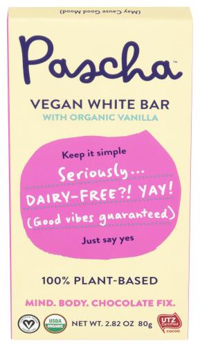 Pascha Chocolate Bar White - 2.82 Oz (10 Units)