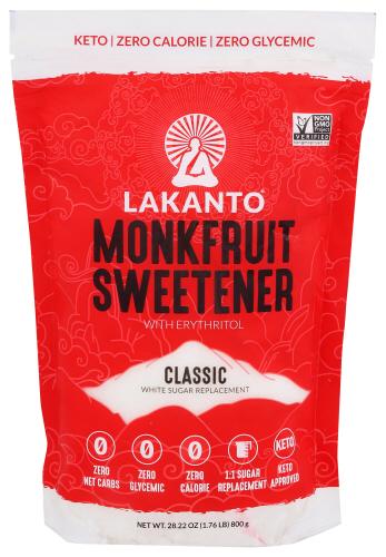 Lakanto Sweetener Classic Monkfruit - 28.22 Oz (8 Units)