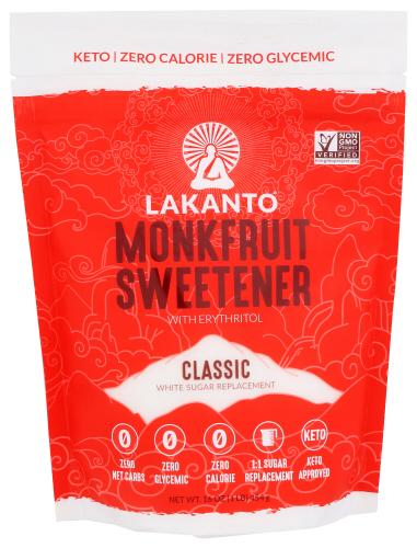Lakanto Sweetnr Classic Sgr Free - 16 Oz (8 Units)