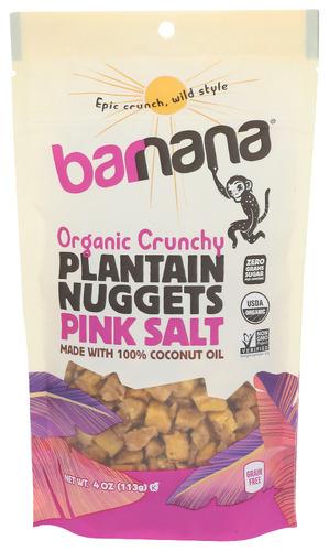 Barnana Nuggets Plantain Pnk Organic - 4 Oz (6 Units)