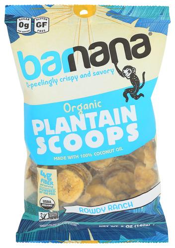 Barnana Plantain Scoops Ranch - 5 Oz (6 Units)