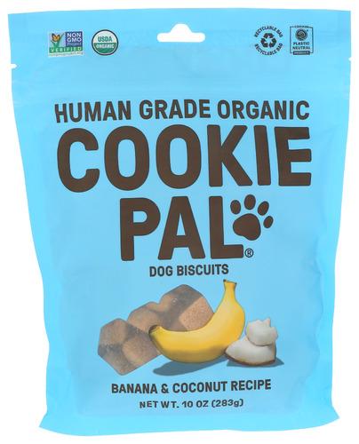 Cookie Pal Treat Dog Bnana Cocnt - 10 Oz (4 Units)