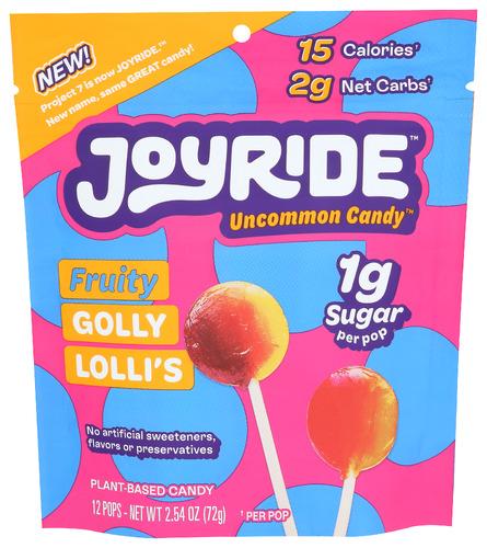 Joyride Lollipops Lollis Golly - 2.54 Oz (12 Units)