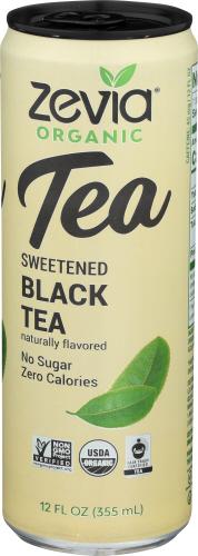 Zevia Tea Black Organic - 12 Fo (12 Units)