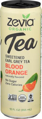 Zevia Tea Earl Grey Bld Orange Organic - 12 Fo (12 Units)