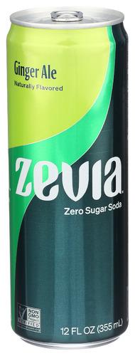 Zevia Soda Ginger - 12 Oz (12 Units)