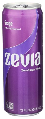 Zevia Soda Grape - 12 Fo (12 Units)