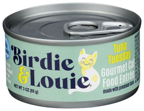 Birdie And Louie Food Cat Wet Tna Tuesday - 3 Oz (12 Units)