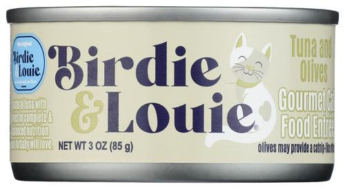 Birdie And Louie Food Cat Wet Tuna Olive - 3 Oz (12 Units)