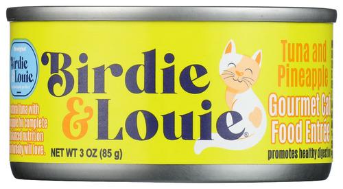 Birdie And Louie Food Cat Wet Tuna Pnapl - 3 Oz (12 Units)
