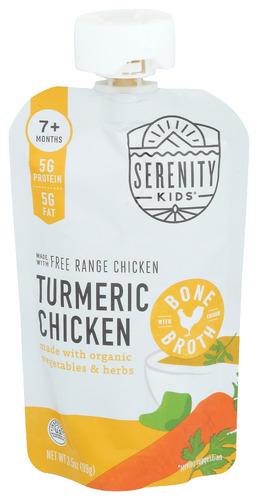 Serenity Kids Baby Food Chicken Bone Brth - 3.5 Oz (6 Units)