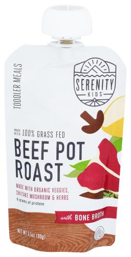 Serenity Kids Baby Food Pot Roast - 3.5 Oz (6 Units)