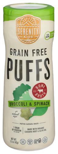 Serenity Kids Puff Broccoli Spinach - 1.5 Oz (6 Units)