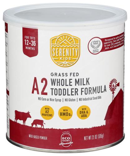 Serenity Kids Formula Toddlr Whl Milk A2 - 21 Oz (1 Units)