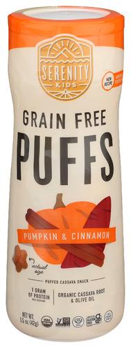 Serenity Kids Puffs Veggi Pumpkn Cinnamon - 1.5 Oz (6 Units)