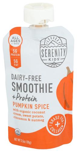 Serenity Kids Smoothie Pumpkin Spice - 3.5 Oz (6 Units)