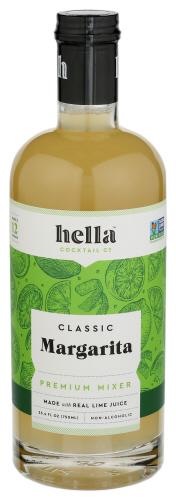 Hella Cocktail Mixer Margarita Premium - 25.4 Fo (6 Units)