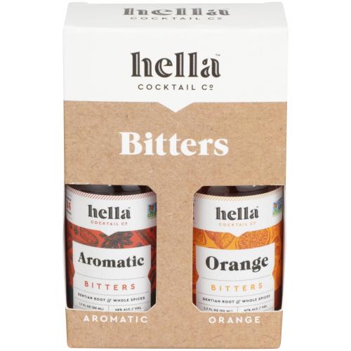 Hella Cocktail Bitters Pck Orange & Aromtc - 3.4 Fo (6 Units)