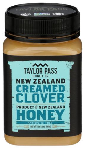 Taylor Pass Honey Honey Creamed Clover - 500 Gm (6 Units)