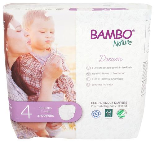 Bambo Nature Diapers Baby Size 4 - 27 Pk (1 Units)