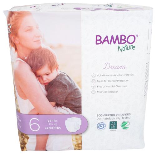 Bambo Nature Diapers Baby Size 6 - 24 Pk (1 Units)