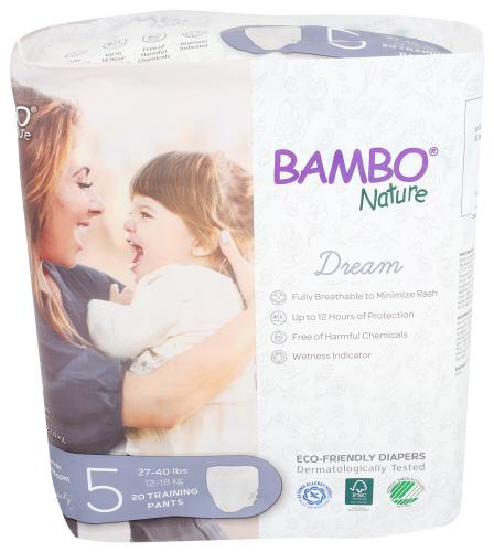 Bambo Nature Training Pants Size 5 - 20 Pk (5 Units)