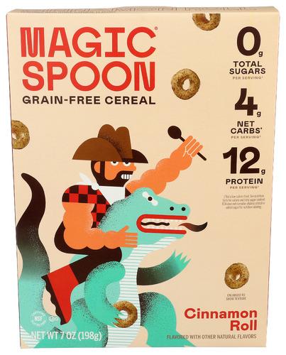 Magic Spoon Cereal Cinnamon Roll Ms - 7 Oz (8 Units)