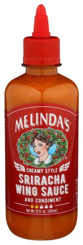 Melindas Sauce Wing Sriracha Cream - 12 Oz (6 Units)