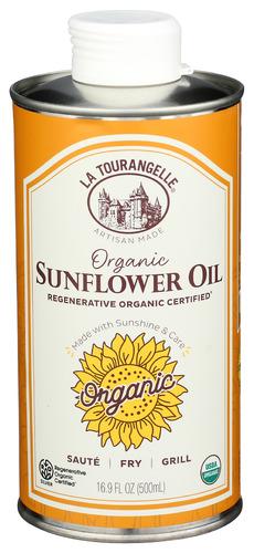 La Tourangelle Oil Sunflower Regenerativ - 500 Ml (6 Units)