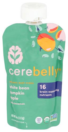 Cerebelly Puree Baby Pumpkin Apple - 4 Oz (12 Units)