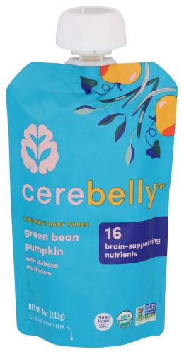 Cerebelly Baby Food Grn Pmpkn Apple - 4 Oz (6 Units)