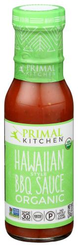 Primal Kitchen Sauce Hawaiian Bbq Unsweetened - 8.5 Oz (6 Units)