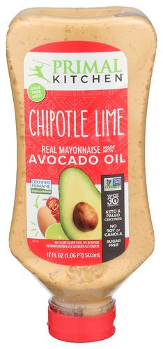 Primal Kitchen Mayo Chp Lim Avo Oil Sqz - 17 Oz (6 Units)