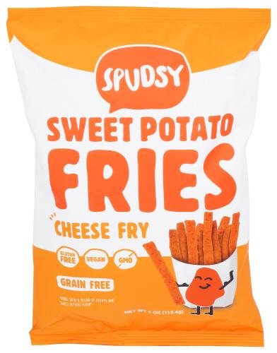 Spudsy Fries Sweet Potato Cheese - 4 Oz (12 Units)