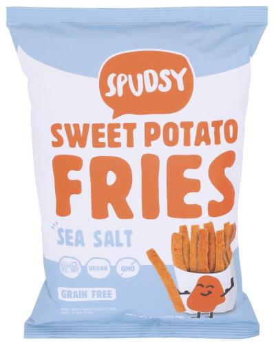 Spudsy Fries Sweet Potato Sea Salt - 4 Oz (12 Units)