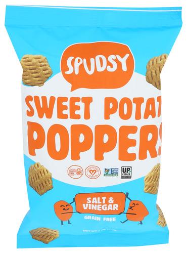 Spudsy Poppers Sweet Potato Salt Vngr - 4 Oz (9 Units)