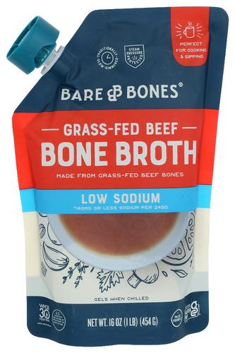 Bare Bones Broth Beef Bn Lw Sdm Grf - 16 Oz (8 Units)