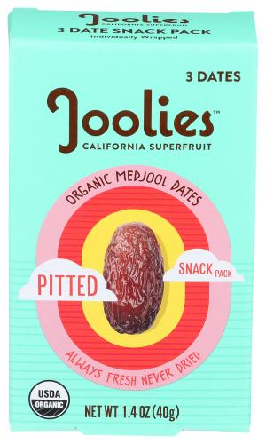 Joolies Dried Fruit Dates Medjool Organic - 1.4 Oz (12 Units)