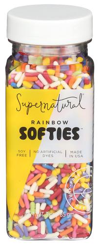 Supernatural Sprinkles Rnbw Softies - 3 Oz (6 Units)