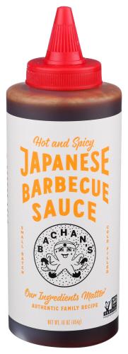 Bachans Sauce Bbq Hot Spicy - 16 Oz (6 Units)