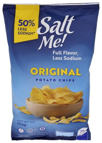 Saltme Chips Potato Original - 5 Oz (12 Units)