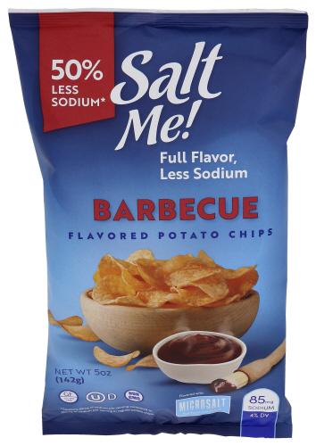 Saltme Chips Potato Bbq - 5 Oz (12 Units)
