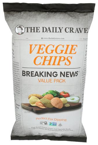 The Daily Crave Chips Veggie Value Pack - 9 Oz (6 Units)