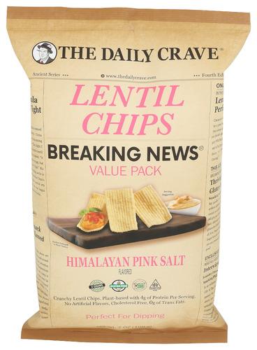The Daily Crave Chips Lentl Hps Value Pk - 7 Oz (6 Units)