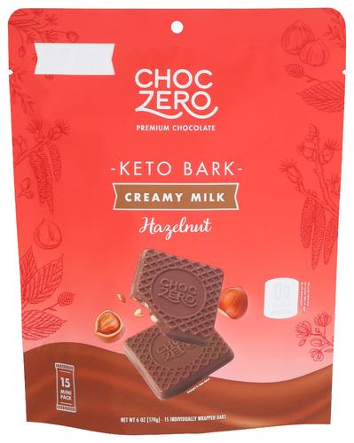 Choczero Chocolate Brk Milk Nsa Hzl - 6 Oz (12 Units)