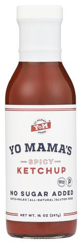 Yo Mamas Foods Ketchup Spicy - 14 Oz (6 Units)