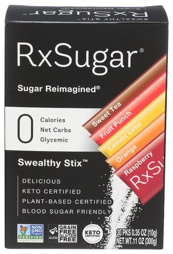 Rxsugar Allulose Swealthy Sticks 6Flvr P - 11 Oz (6 Units)